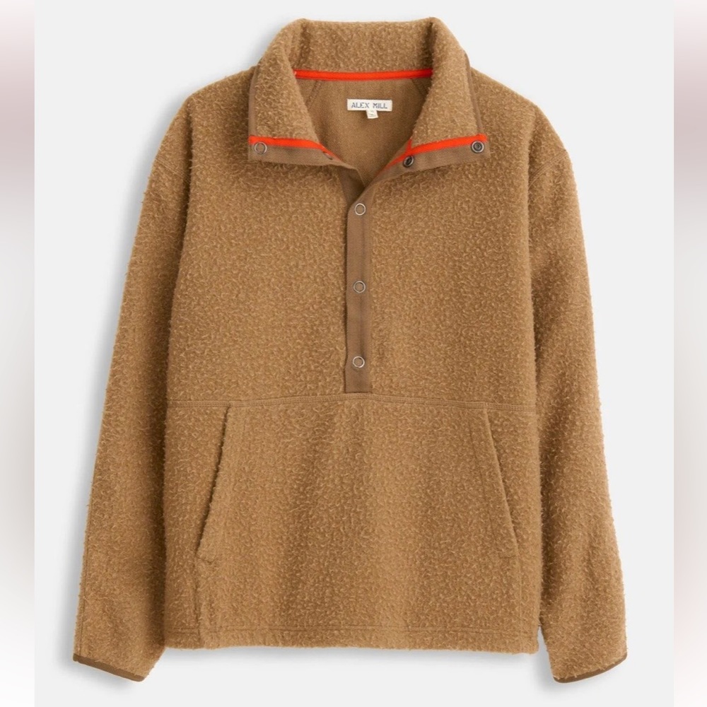 Alex Mill Tan Fleece Sweatshirt